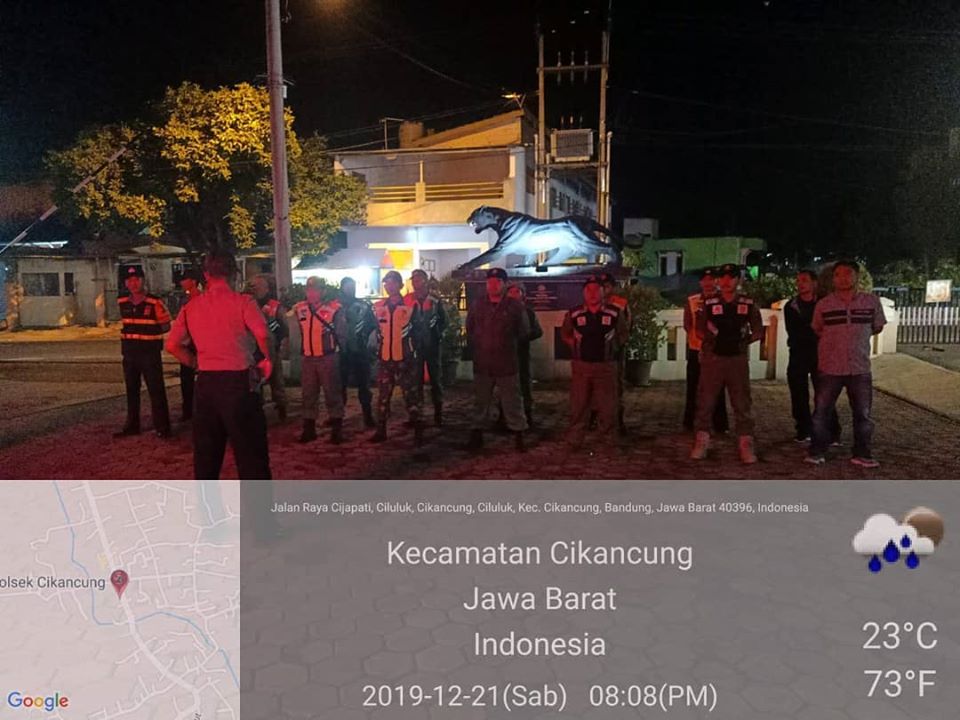 Giat Linmas Desa Mekarlaksana Cikancung