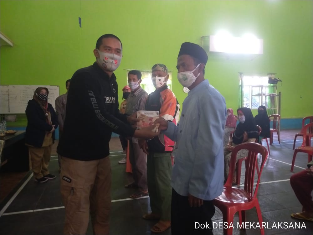 Bantuan BLT Dana Desa Tahap II Gelombang III Desa Mekarlaksana