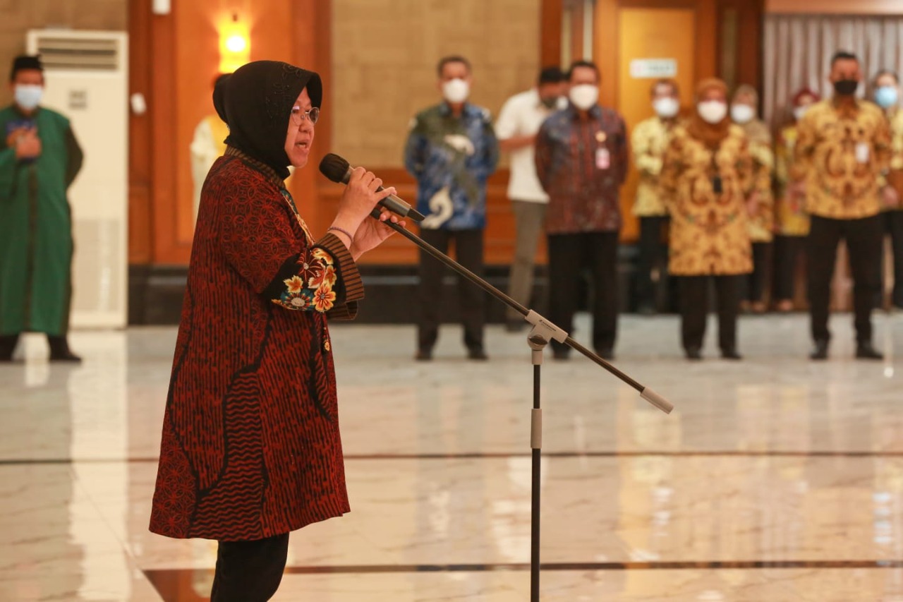 Lantik Pejabat Tinggi Pratama, Mensos Ajak Perkuat Kerjasama Hadapi Permasalahan Sosial